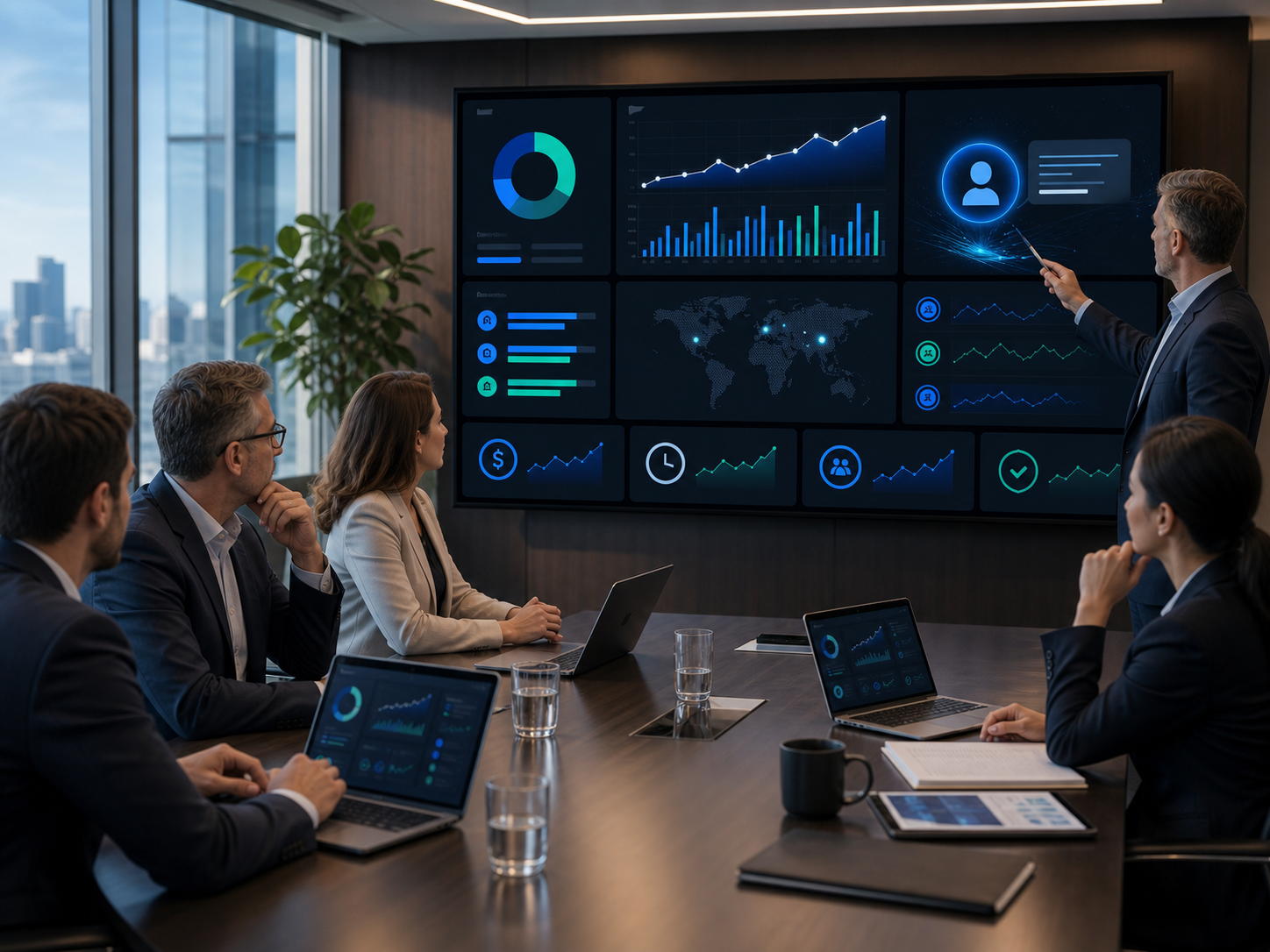 AI agent reporting recovered revenue, response speed, bottlenecks, and exceptions to management
